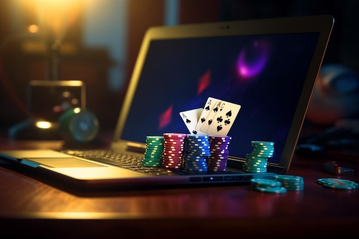 Antarmuka aplikasi interslot menampilkan menu sportsbook dan kasino langsung